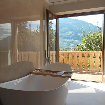 Bergblick Auf Bio-hof Apartment