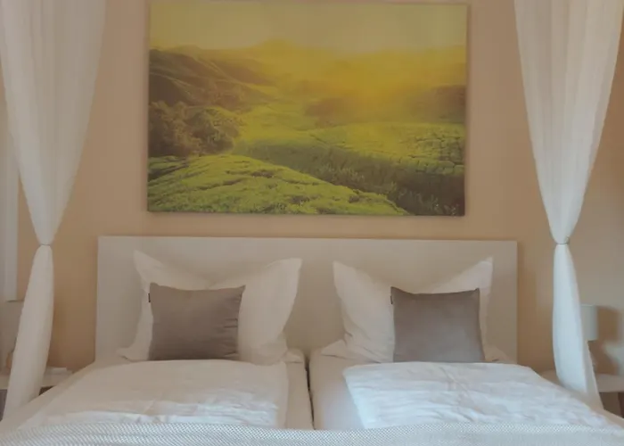 Bergblick Auf Bio-hof *