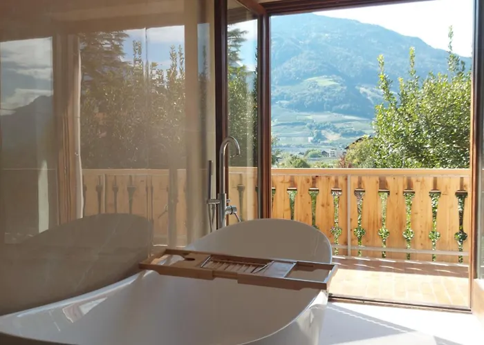 Bergblick Auf Bio-hof Apartment